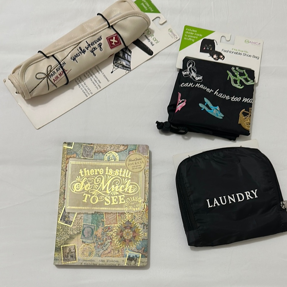 Laundry  and Jewelry Travel Bag Accessories Gift set